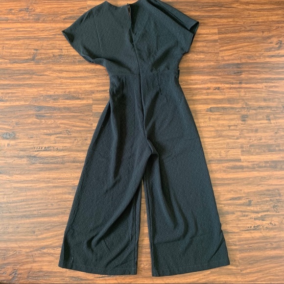 Black Midi Jumpsuit Sz small - Picture 2 of 4